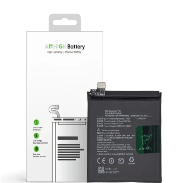 OnePlus 7T Pro Battery- 4085mAh (AMHigh Premium)
