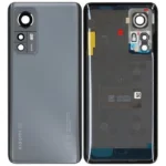 Xiaomi 12 (2201123G, 2201123C) Back Cover Gray With Lens Service Pack