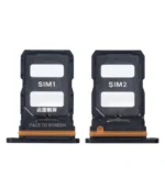 Xiaomi 12 Lite (2203129G) Sim Card Holder Black OEM