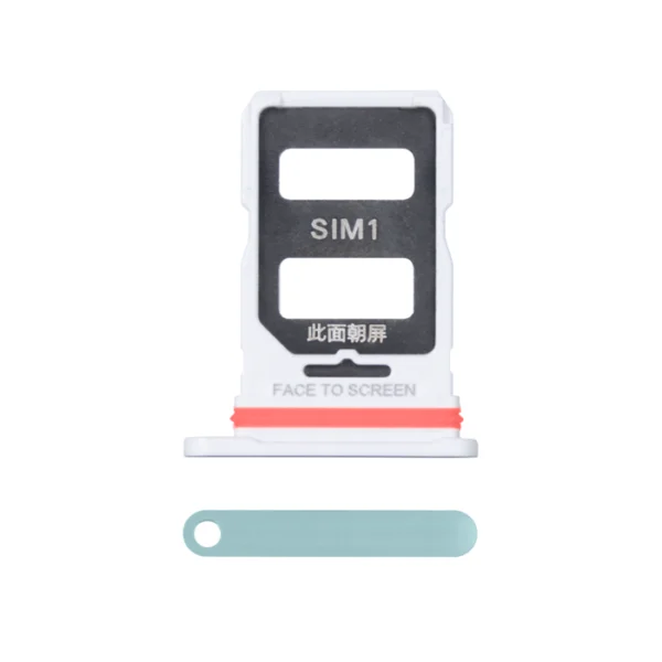 Xiaomi 12 Lite (2203129G) Sim Card Holder Lite Green OEM