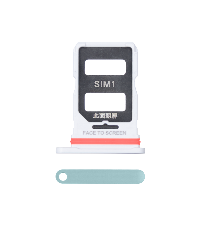 Xiaomi 12 Lite (2203129G) Sim Card Holder Lite Green OEM