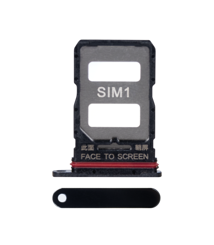 Xiaomi 12T (22071212AG), 12T Pro (22081212UG) Sim Card Holder Black OEM