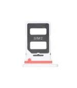 Xiaomi 12T (22071212AG), 12T Pro (22081212UG) Sim Card Holder Silver OEM