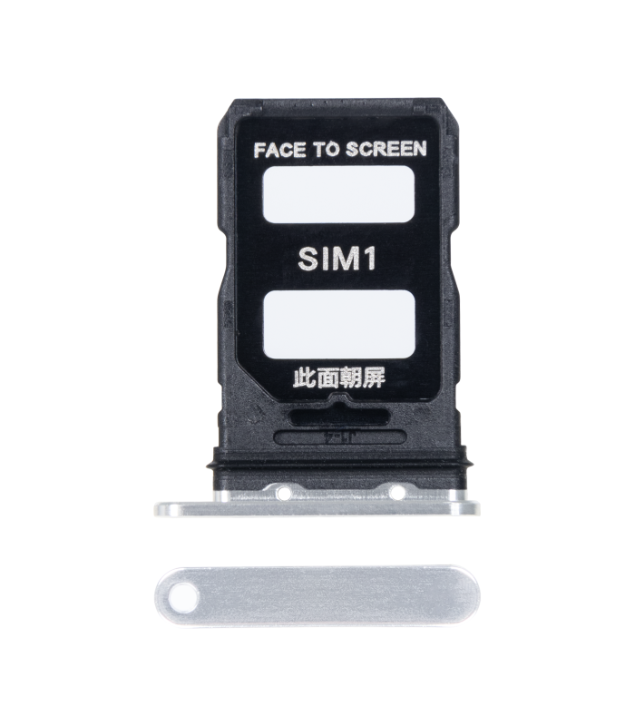 Xiaomi 13 (2211133G) Sim Card Holder White OEM