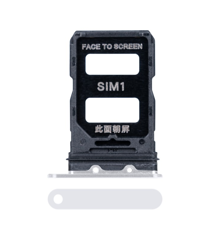 Xiaomi 14 Pro (23116PN5BC) Sim Card Holder Silver OEM