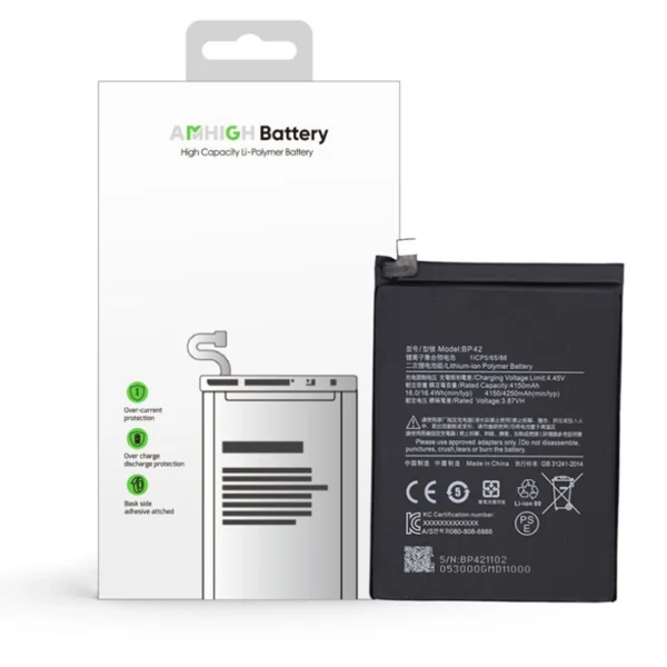 Xiaomi Mi 11 Lite (M2101K9AG) Mi 11 Lite 5G (M2101K9G) Battery BP42 - 4250mAh (AMHigh Premium)