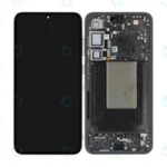 Samsung Galaxy S24 FE LCD Display With Frame Service Pack Black