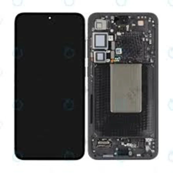 Samsung Galaxy S24 FE LCD Display With Frame Pre Assembled Service Pack - Black