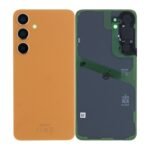 Samsung Galaxy S24 Plus Back Cover Sandstone Orange With Lens OEM