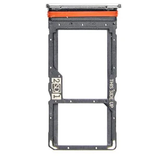 Motorola Moto G100 Sim tray + MicroSD tray Iridescent ocean Service Pack