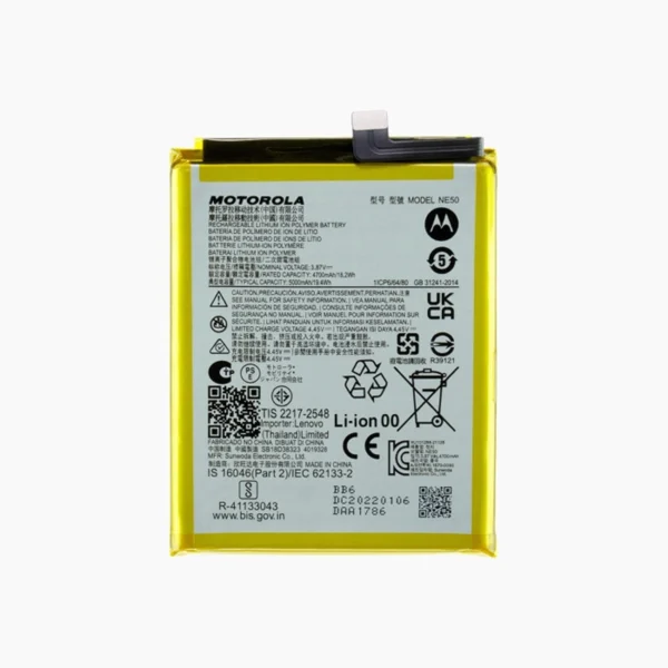 Motorola Moto G52 / G82 Battery NE50 5000mAh Service Pack