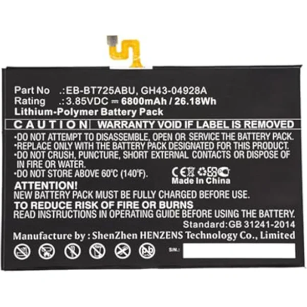 Samsung Galaxy Tab S5e 10.5 Battery 7040 mAh OEM