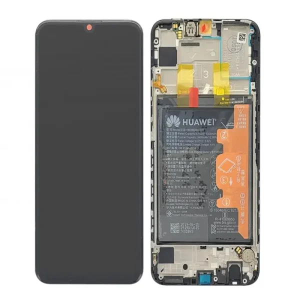 Huawei P Smart Plus 2019 OEM Service Part Screen Incl. Battery - Black