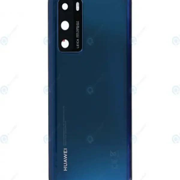 Huawei P40 Back Cover Deep Sea Blue With Lens OEM