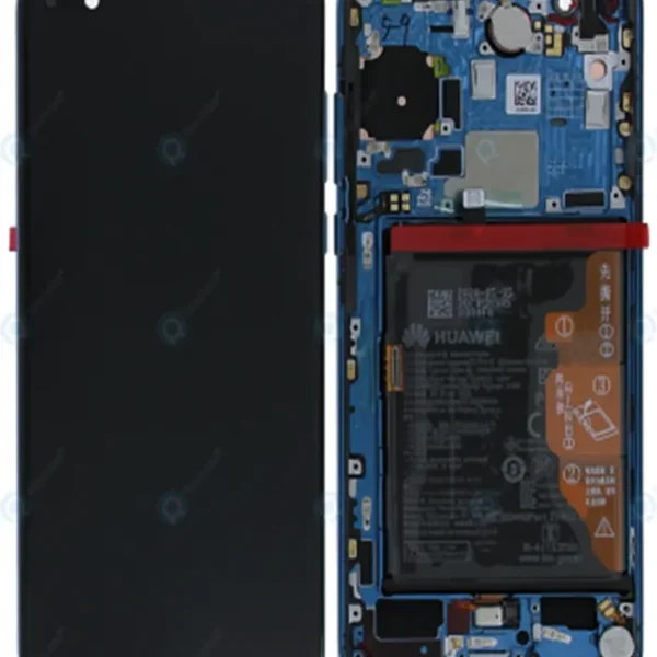 Huawei P40 OEM Service Part Screen Incl. Battery- Deep Sea Blue