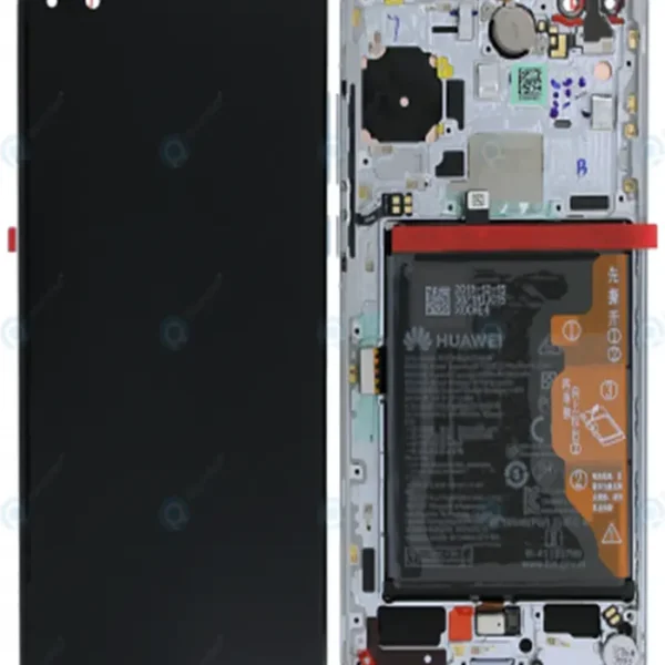 Huawei P40 OEM Service Part Screen Incl. Battery - Ice White