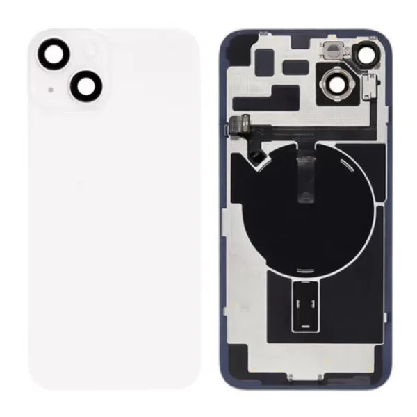 IPhone 14 Plus Back Glass With NFC Flex- White