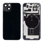 For Apple iPhone 14 Back Glass With NFC Flex Black