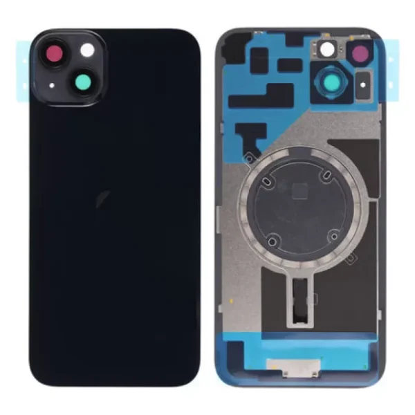 IPhone 14 Plus Back Glass+Frame- Black