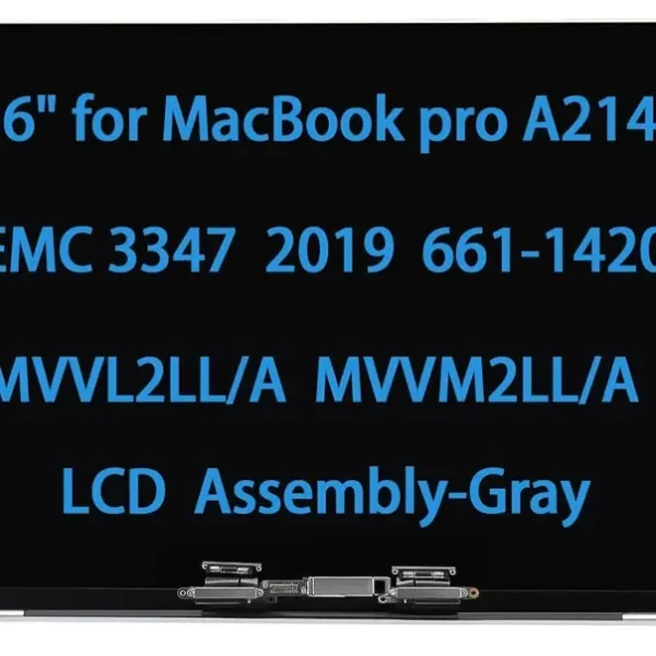 MacBook Pro16''(A2141)Complete LCD Display (2019)(Gray)OEM