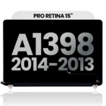 MacBook Pro Retina 15″ (A1398)Complete LCD Display 2013 Silver- OEM