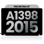 MacBook Pro Retina15″(A1398)Complete LCD Display(2015)(Silver)OEM