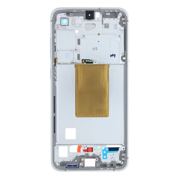 Samsung Galaxy S24 FE Middle Frame Silver Service Pack
