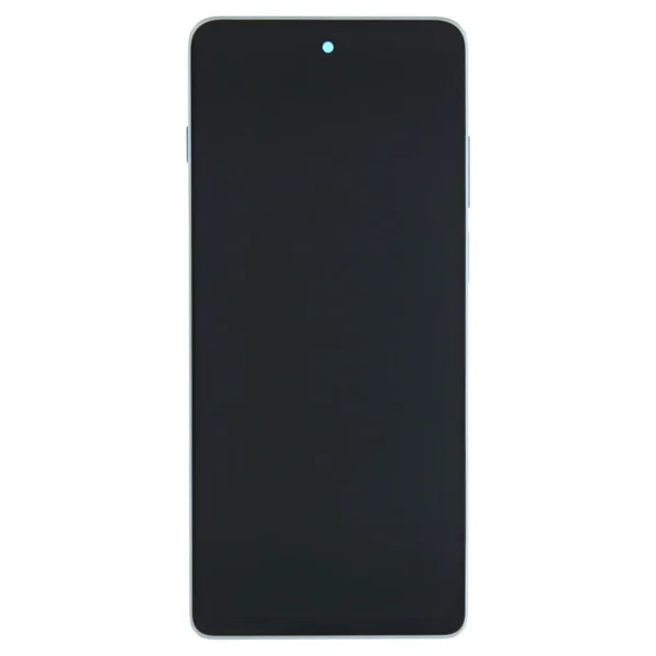 Motorola Moto G200 5G Display Complete + Fame Glacier blue Service Pack