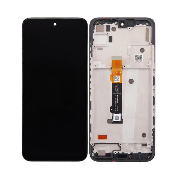 Motorola Moto G71 Display Complete + Frame Black Service Pack