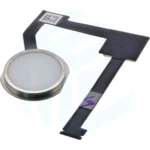iPad Pro 12.9 Home Button Flex Cable - Silver Pulled