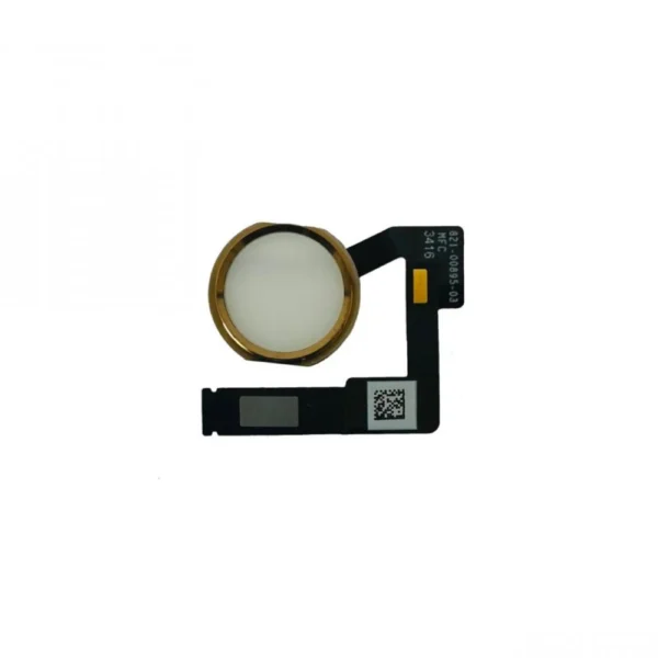 iPad Pro 12.9 (2e Gen) Home Button Flex Cable - Gold Pulled