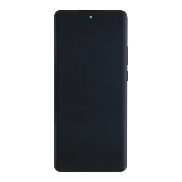 Motorola Edge 40 Display And Digitizer With Frame Black Service Pack