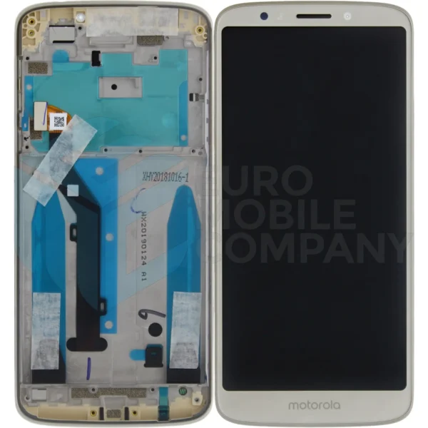 Motorola Moto G6 Play Display + Digitizer + Frame Fine Gold