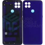 Motorola Moto G9 Power Back Cover Electric Violet Without Lens + Adhesive Service Pack