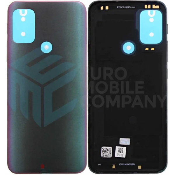 Motorola Moto G30 Back Cover Phantom Black Without Lens Service Pack