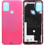 Motorola Moto G20 Back Cover Flamingo Pink Without Lens Service Pack