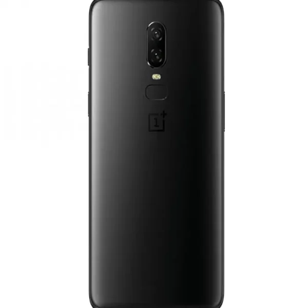OnePlus 6T Back Cover Mirror Black With Lens OEM