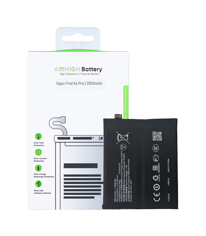 Oppo Find X6 Pro (PGEM110, PGEM10) Battery BLP961 - 5000mAh (AMHigh Premium)