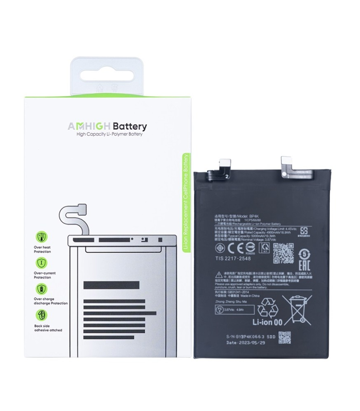 Poco F5 Battery BP4K - 5000mAh (AMHigh Premium)