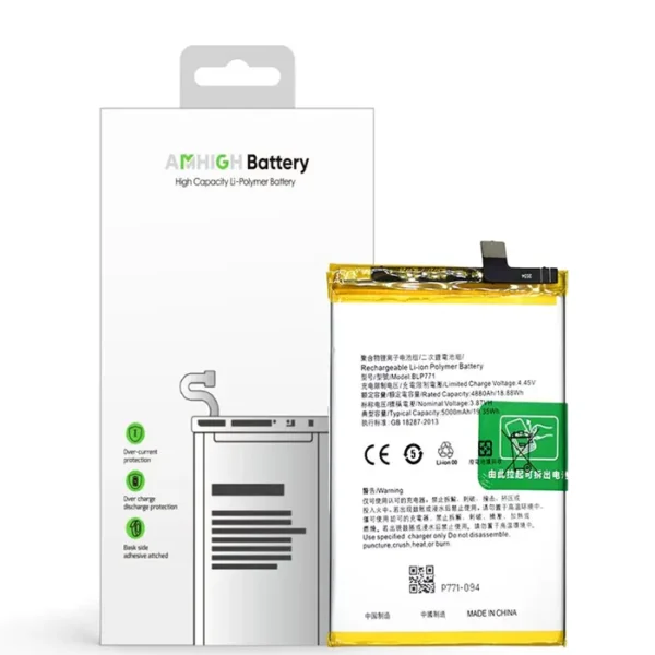 Realme C25Y Battery - 5000mAh (AMHigh Premium)