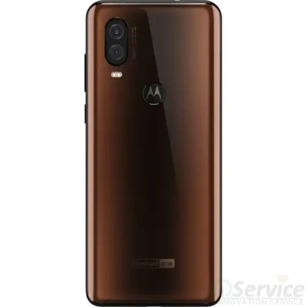 Motorola One Vision Back Cover Bronze Gradient Without Lens Service Pack