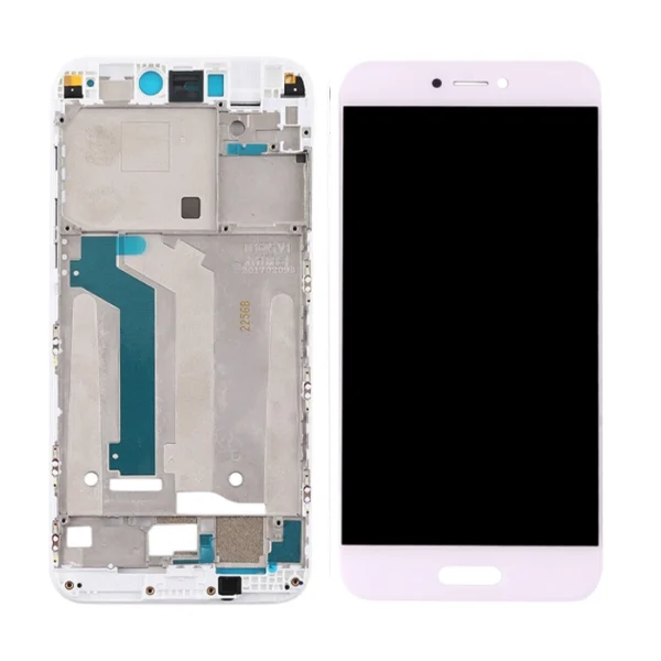 Xiaomi Mi 5C OEM Display Complete With Frame - White