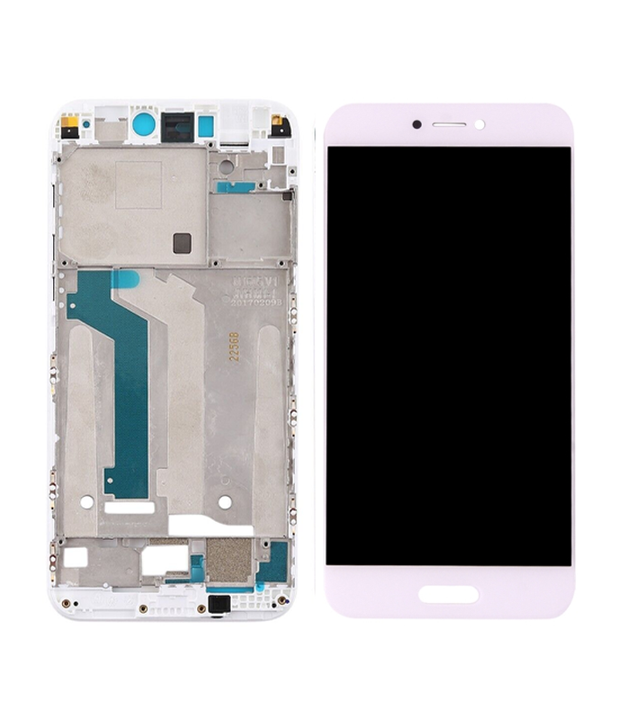 Xiaomi Mi 5C OEM Display Complete With Frame - White