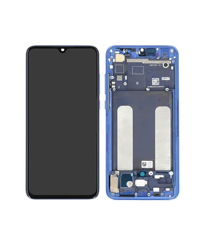 Xiaomi Mi 9 Lite Display + Digitizer + Frame (OEM) - Blue