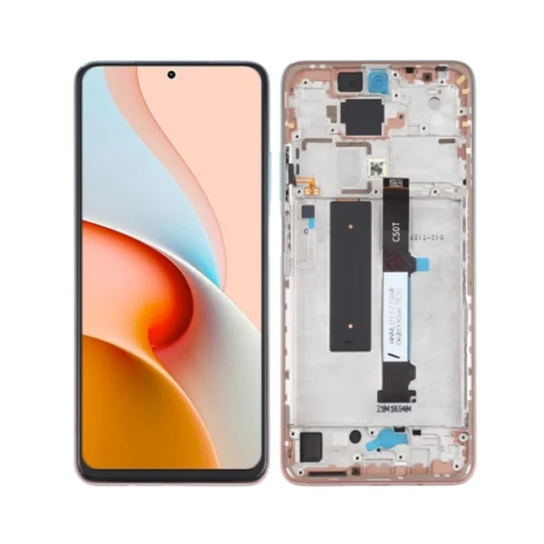 Xiaomi Mi 9 Lite Display + Digitizer + Frame (OEM) - Gold