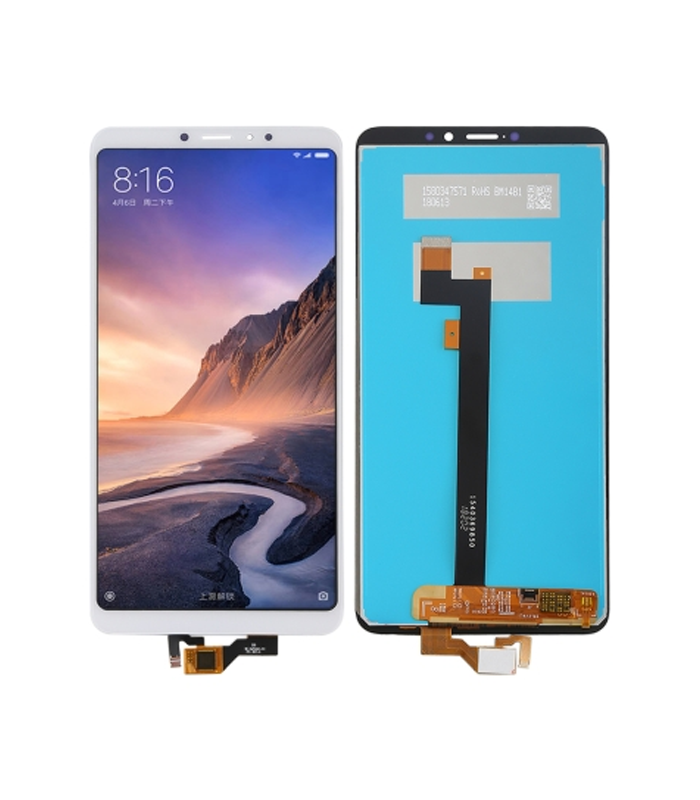 Xiaomi Mi Max 3 Display + Digitizer Complete - White