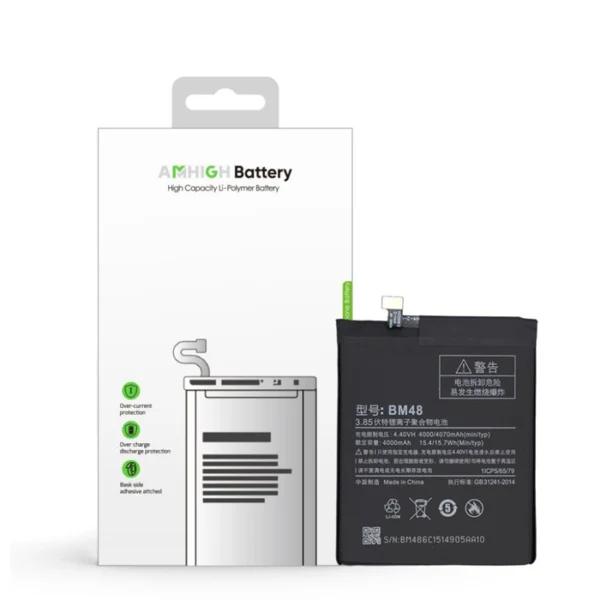 Xiaomi Mi Note 2 Battery BM48 - 4070mAh (AMHigh Premium)