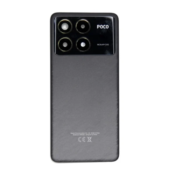 Xiaomi Poco F6 Pro Back Cover Black With Lens OEM