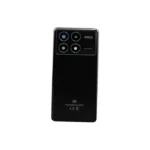 Xiaomi Poco X6 (23122PCD1G, 23122PCD1I) Back Cover Black With Lens OEM