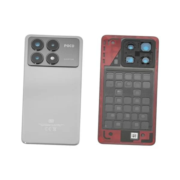 Xiaomi Poco X6 (23122PCD1G, 23122PCD1I) Back Cover White With Lens OEM